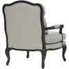Antoinette Classic Antiqued French Accent Chair - Beige - WI-52348-BEIGE