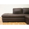 Diana Brown Leather Sectional with Chaise - WI-625-M9805-X