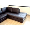 Diana Sectional Sofa - Dark Brown - WI-625-M9805-SOFA