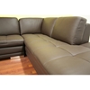Callidora Dark Brown Leather Sectional with Chaise - WI-766-X