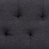 Virginia Upholstered Sofa - Button Tufted, Dark Gray - WI-810-DARK-GRAY-SF