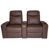 Cannes 2-Seat Leather Home Theater Seating - WI-8326-2-SEAT