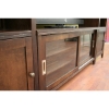 Benno Dark Brown TV Stand Entertainment Center - WI-88631(1)88651(2)-CHOCOLATE