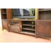 Benno Dark Brown TV Stand Entertainment Center - WI-88631(1)88651(2)-CHOCOLATE