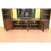 Taylor Dark Brown TV Stand Entertainment Unit - WI-88636(1)88651(2)-CHOCOLATE