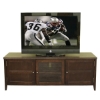 Taylor Dark Brown Wide TV Stand with 3 Storage Compartments - WI-88636-CHOCOLATE