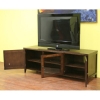 Taylor Dark Brown Wide TV Stand with 3 Storage Compartments - WI-88636-CHOCOLATE