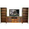Miko Rustic TV Stand Entertainment Center - WI-88641(1)88656(2)-RUSTIC