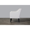 Brittany Club Chair - Button Tufted, Beige - WI-9070-BEIGE-CC