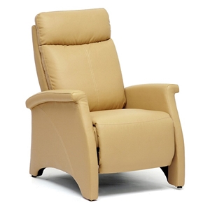 Sequim Modern Recliner Club Chair - Honey Tan 