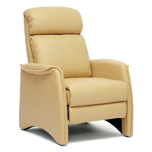 Aberfeld Modern Recliner Club Chair - Honey Tan 