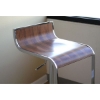 Signa Walnut Contemporary Bar Stool - WI-A315-WALNUT