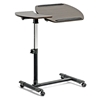 Olsen Adjustable Laptop Tray Table - Wenge, Tilt Control, Casters - WI-AA-10T-1-WENGE-DESK