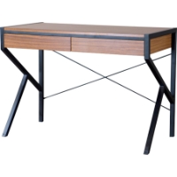 New Semester Study Desk - Coffee, Black