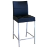 Amsterdam Black Contemporary Counter Stools (Set of 2) - WI-ALC-1015A-65