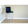 Amsterdam Black Contemporary Bar Stools (Set of 2) - WI-ALC-1015A-75