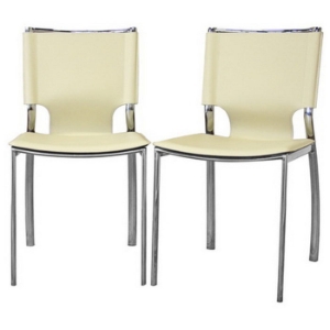 Montclare Leather Modern Dining Chair 