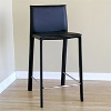 Berlin Black Modern Counter Stools - WI-ALC-1822A-65BK
