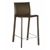 Berlin Brown Modern Counter Stool 