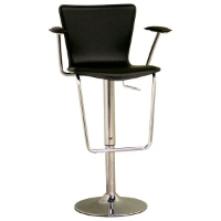 Arasi Contemporary Bar Stool - Black