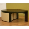 Alfresco Oval Coffee Table with Ottomans Set - WI-ALFRESCO-SET
