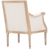 Chavanon Linen Upholstered Accent Chair - Light Beige, Natural - WI-ASS500MI-CG4