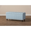 Kaylee Upholstered Storage Ottoman Bench - Button Tufted - WI-BBT3137-OTTO-H1217