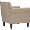 Odella Upholstered Armchair - Nailheads, Beige - WI-BBT5191-TUB-CHAIR-BEIGE
