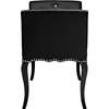 Kristy Faux Leather Seating Bench - Black - WI-BBT5197-BENCH-BLACK