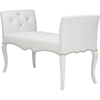 Kristy Faux Leather Seating Bench - White - WI-BBT5197-BENCH-WHITE