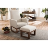 Yashiya Upholstered Rocking Chair - Light Beige - WI-BBT5199-LIGHT-BEIGE