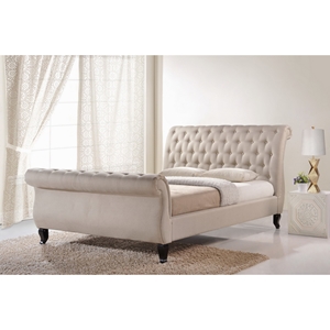 Antoinette Bed - Button Tufted 