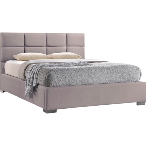 Sophie Upholstered Platform Bed - Tufted 