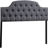 Morris Upholstered Scalloped Headboard - Button Tufted