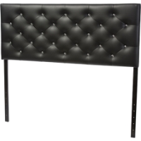 Viviana Faux Leather Headboard - Button Tufted