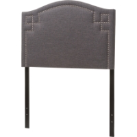 Aubrey Fabric Upholstered Headboard - Nailhead