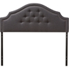 Cora Fabric Upholstered Headboard - Button Tufted, Nailhead - WI-BBT6564-BED