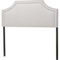 Avignon Fabric Upholstered Headboard - Grayish Beige