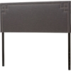 Geneva Fabric Upholstered Headboard - Nailhead - WI-BBT6575-HB