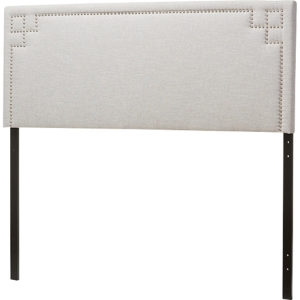 Geneva Fabric Upholstered Headboard - Nailhead 