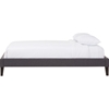 Lancashire Platform Bed - Upholstered, Dark Gray - WI-BBT6598-DARK-GRAY-BED