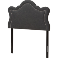 Avery Twin Headboard - Dark Gray