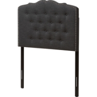 Lucy Twin Headboard - Dark Gray