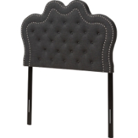 Ivy Twin Headboard - Dark Gray
