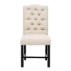 Pearsall Beige Linen Dining Chair - WI-BH-63101
