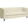Darrow 2-Piece Leather Sofa Set - Beige - WI-BH-63802-LS-SF-SET