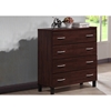 Maison 4 Drawers Storage Chest - Brown - WI-BR888024-DIRTY-OAK