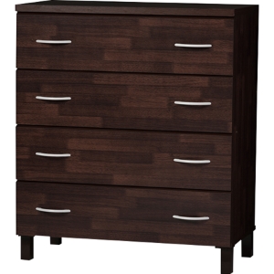 Maison 4 Drawers Storage Chest - Brown 