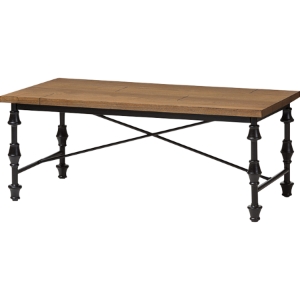 Julian Occasional Coffee Table - Brown, Black 