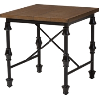 Julian Occasional Side Table - Brown, Black